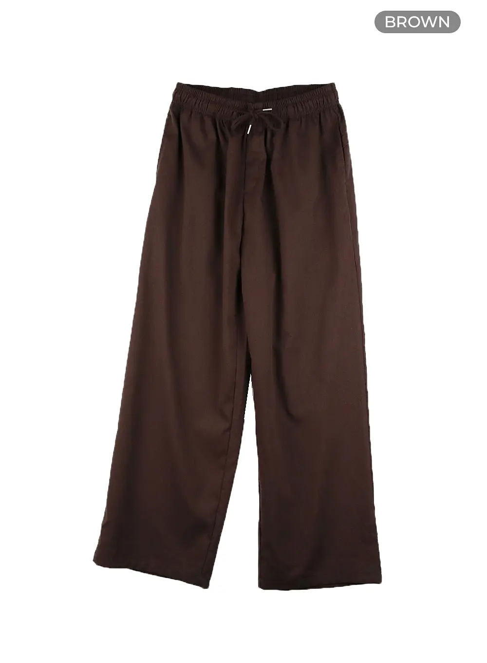 Men's Banded Wide Leg Trousers IA401