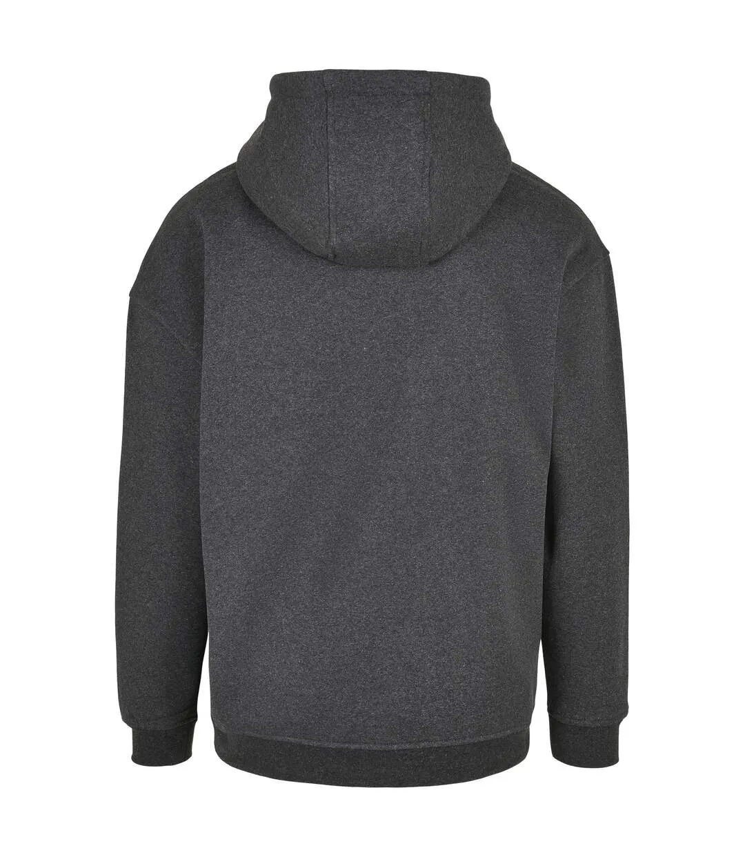 Mens basic oversized hoodie charcoal Build Your Brand