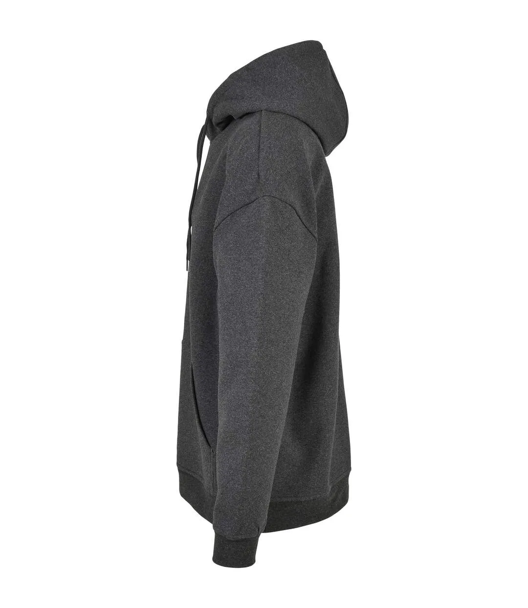 Mens basic oversized hoodie charcoal Build Your Brand