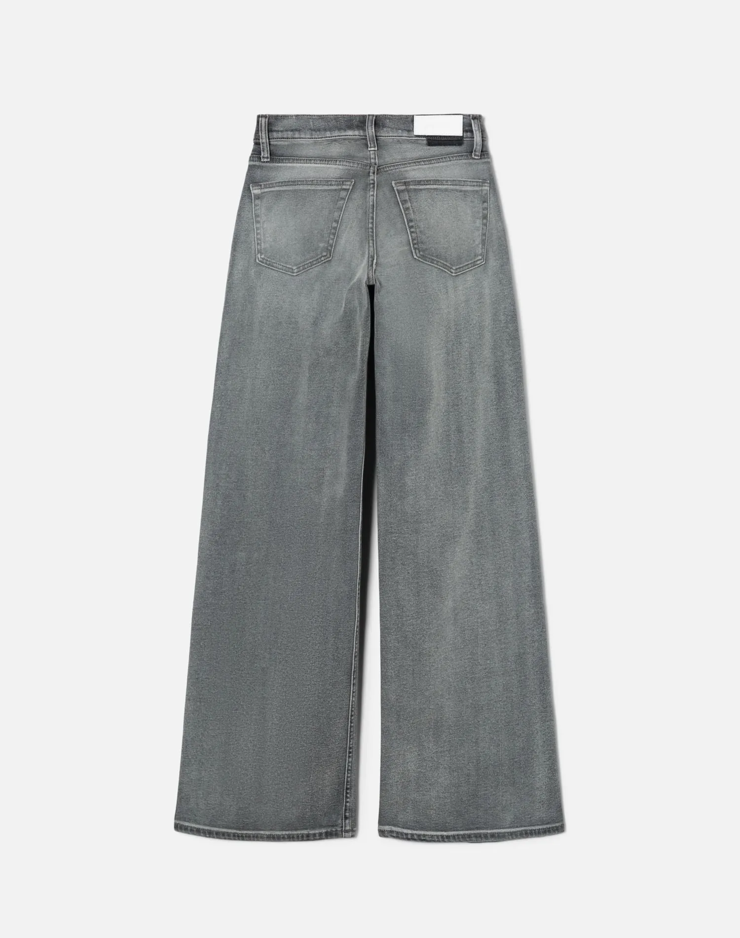 Mid Rise Wide Leg - Grigio