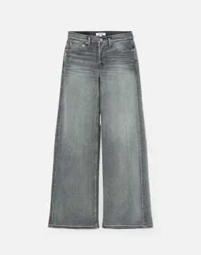 Mid Rise Wide Leg - Grigio