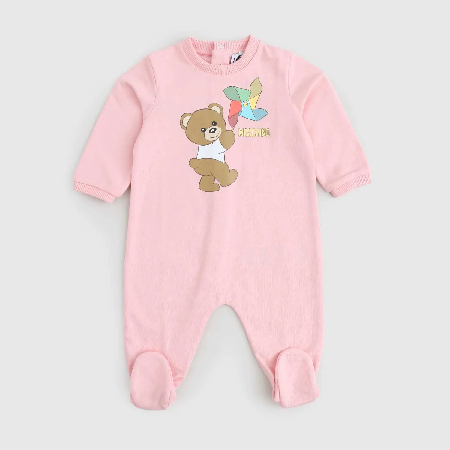 Moschino Baby Pink Long Romper