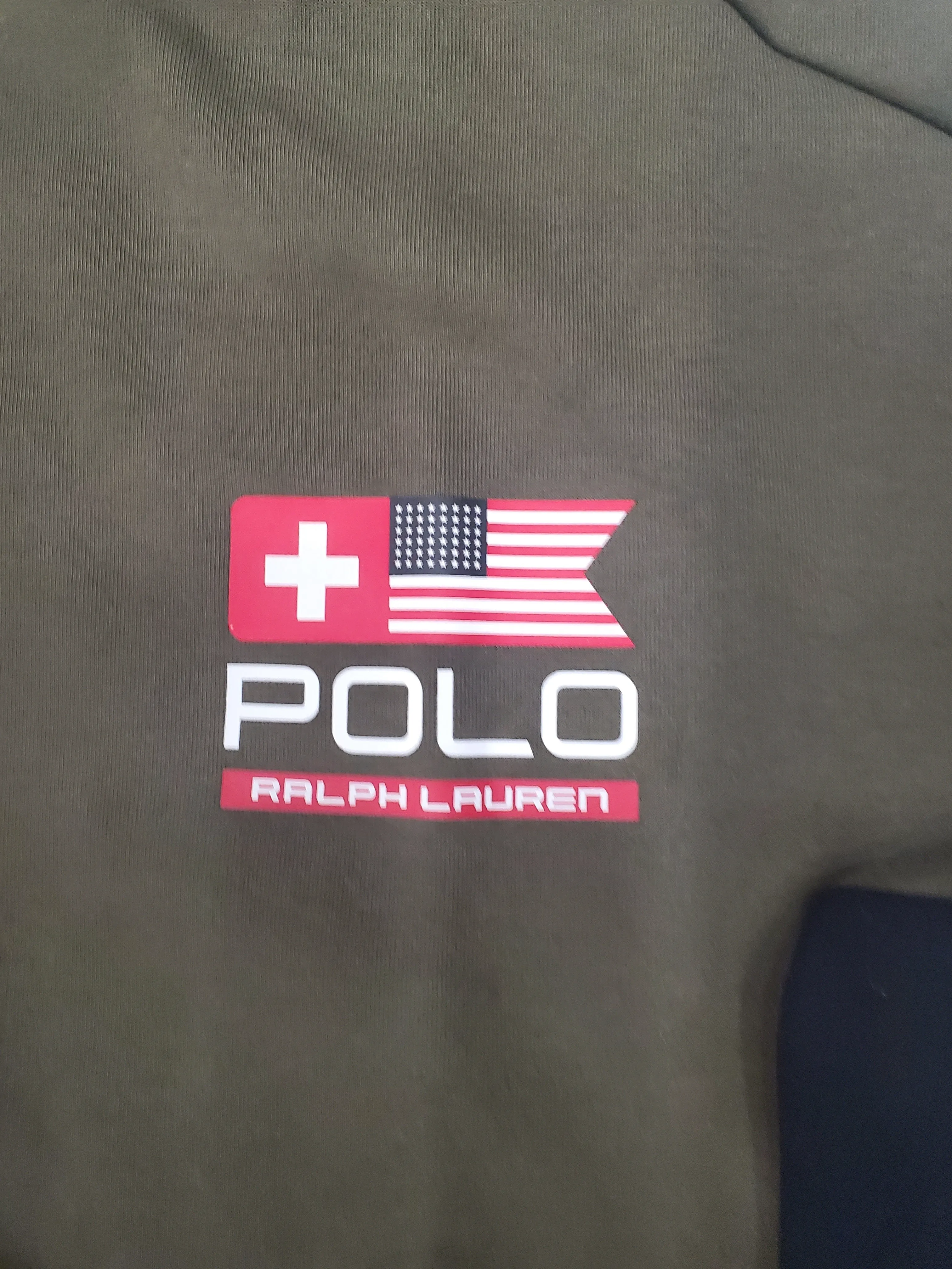 Nwt Polo Big & Tall Olive Track Jacket