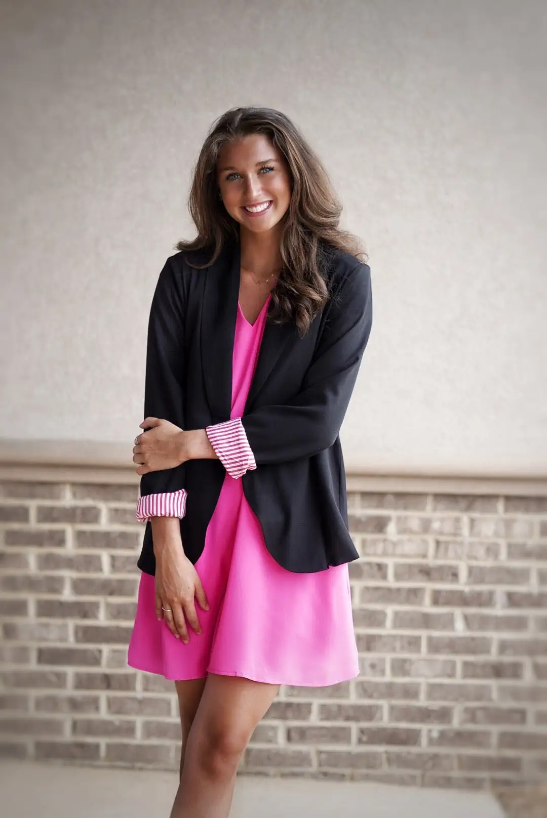 Peyton Sleek Black Blazer