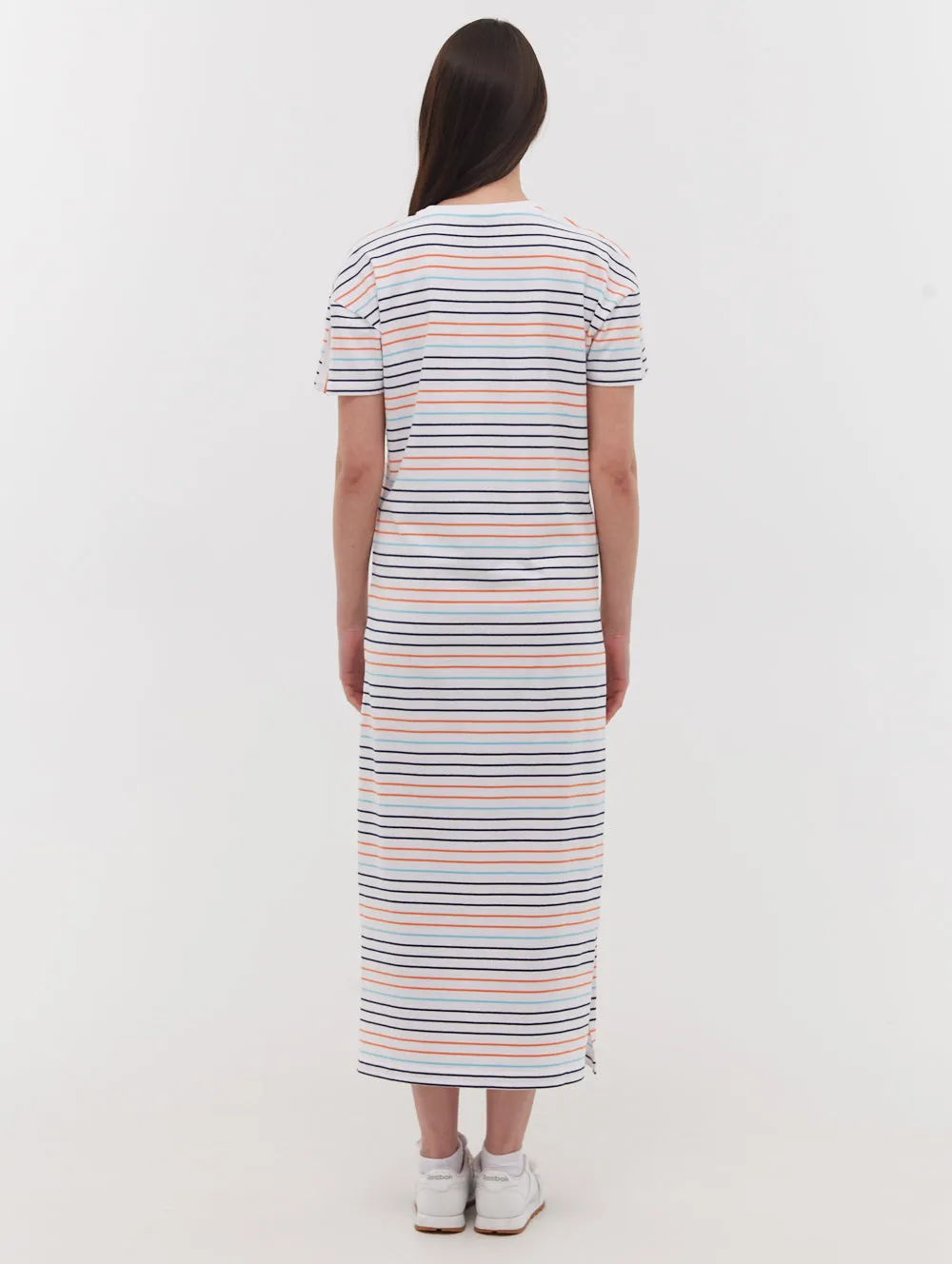 Phoena Stripe T-Shirt Dress