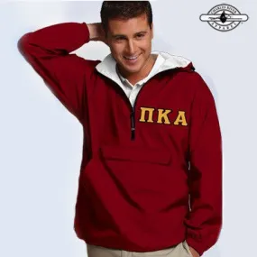 Pi Kappa Alpha Pullover Jacket - Charles River 9905 - TWILL