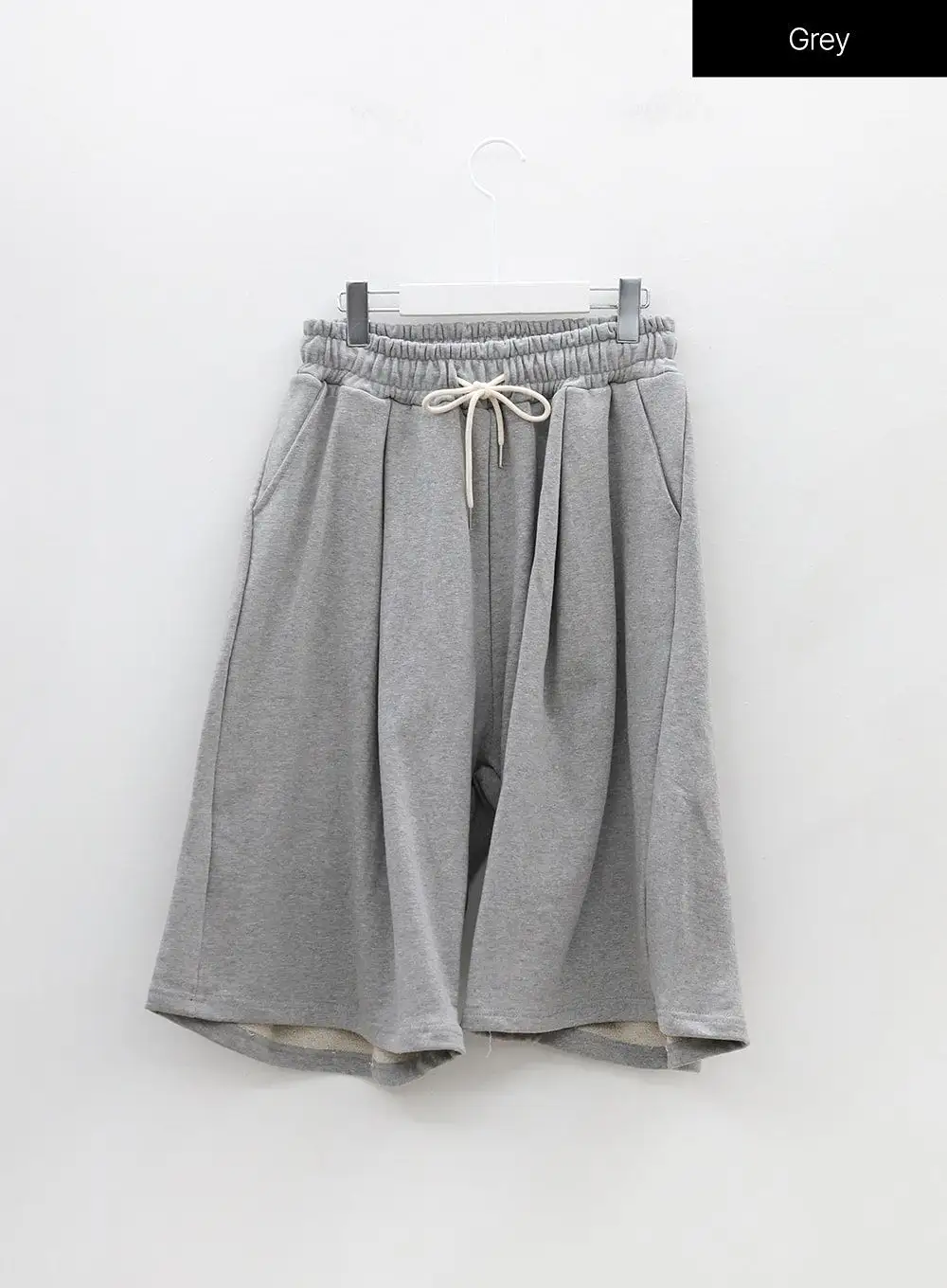 Plus Wide Leg Sweat Shorts IJ30