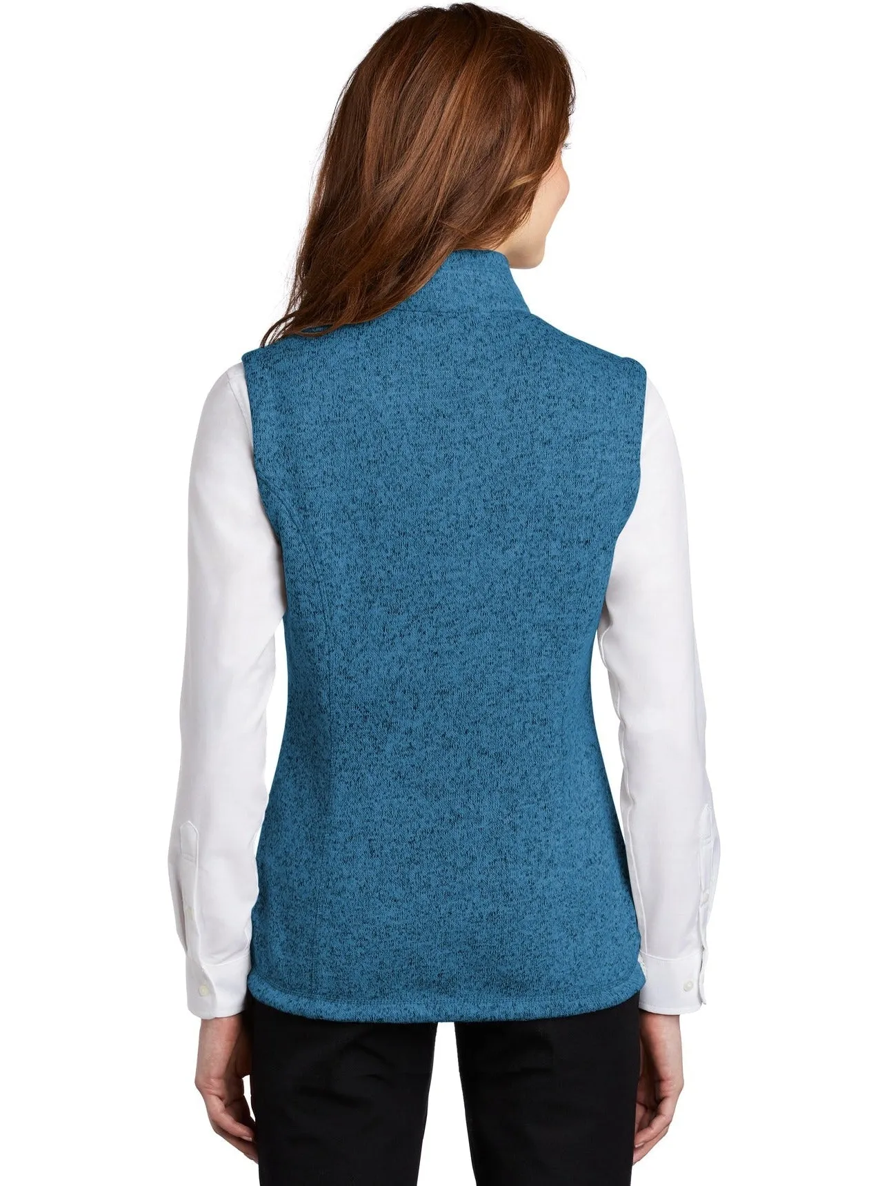 Port Authority Ladies Sweater Fleece Vest