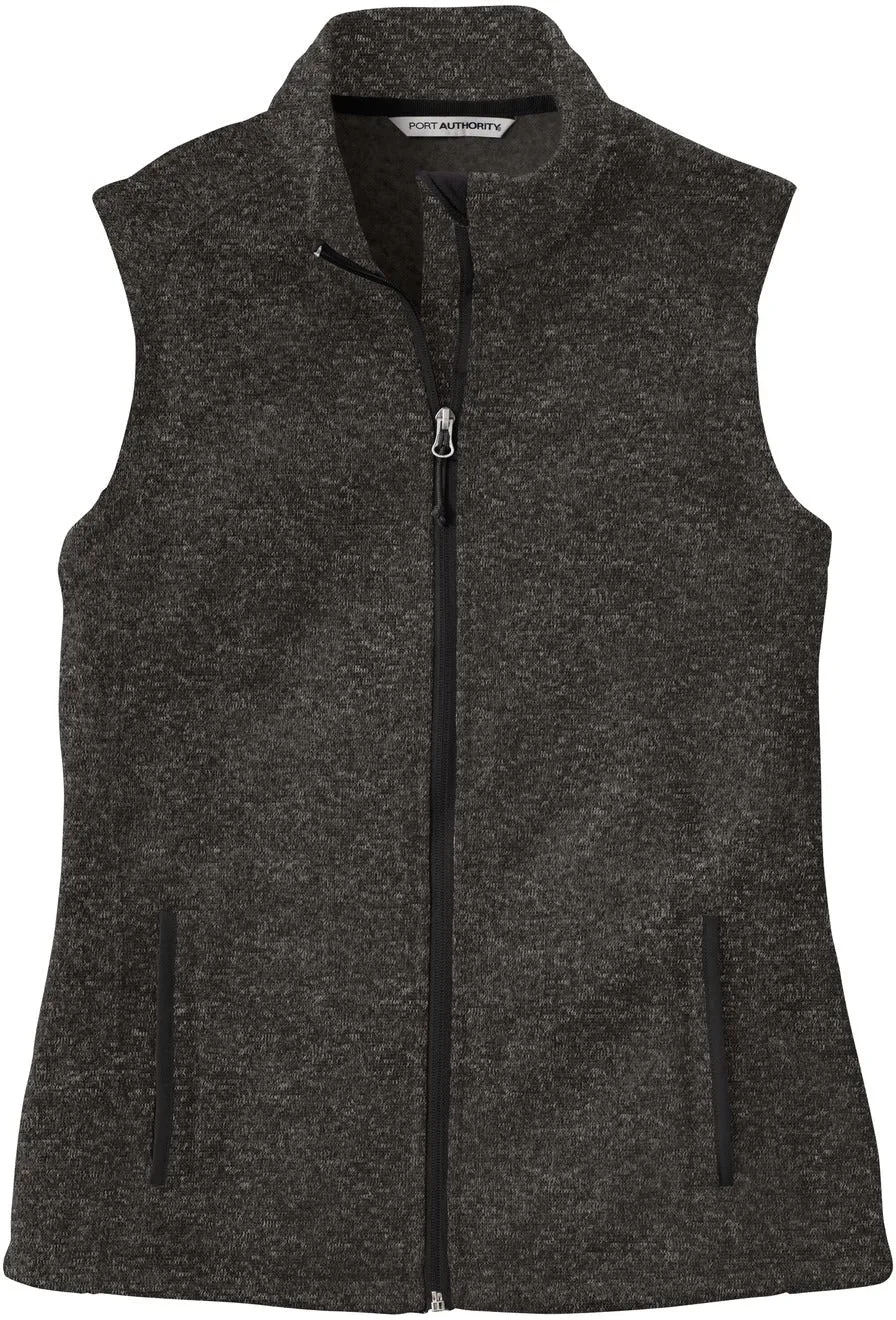 Port Authority Ladies Sweater Fleece Vest