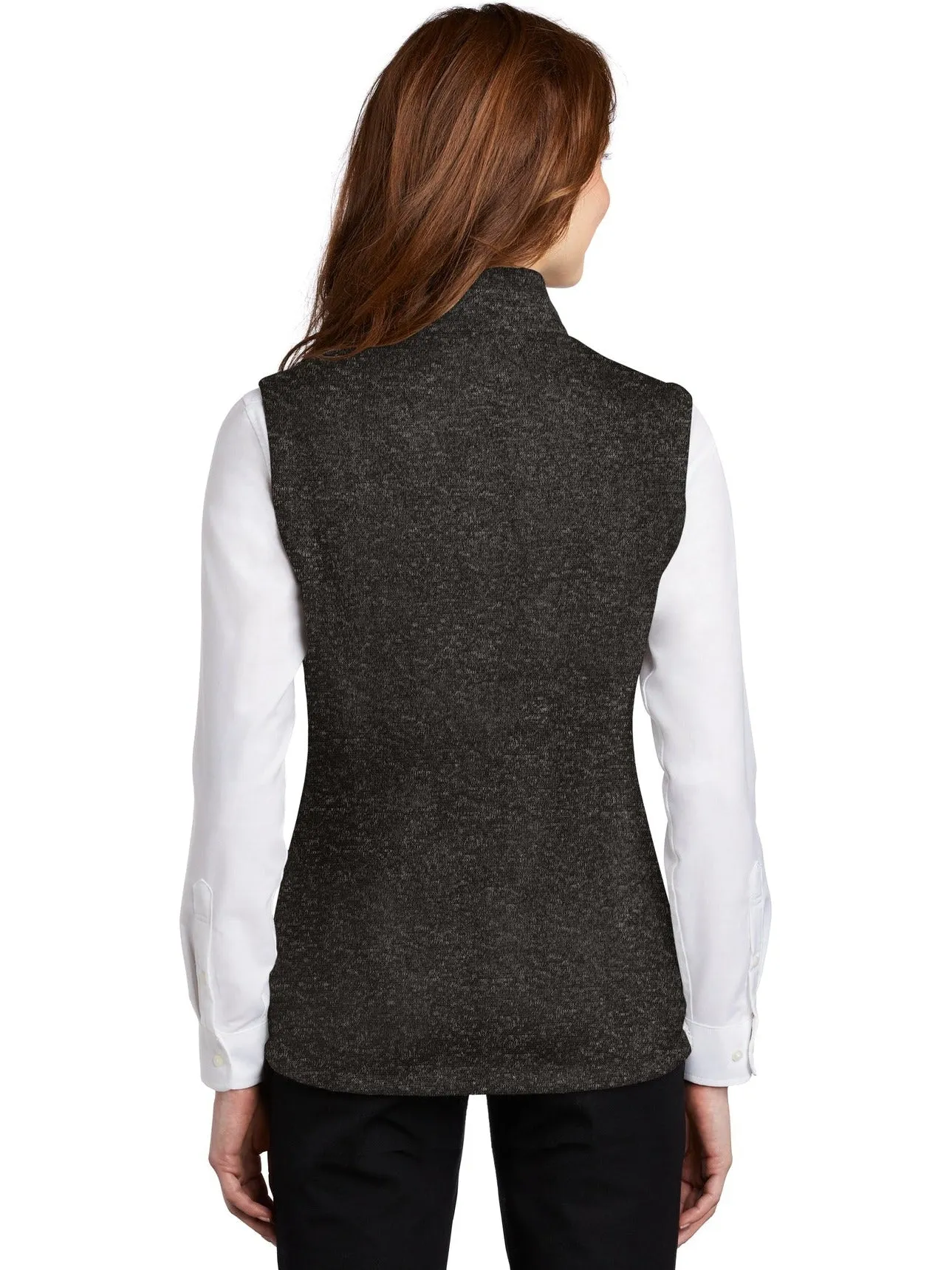 Port Authority Ladies Sweater Fleece Vest