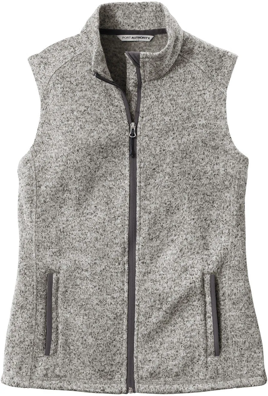 Port Authority Ladies Sweater Fleece Vest