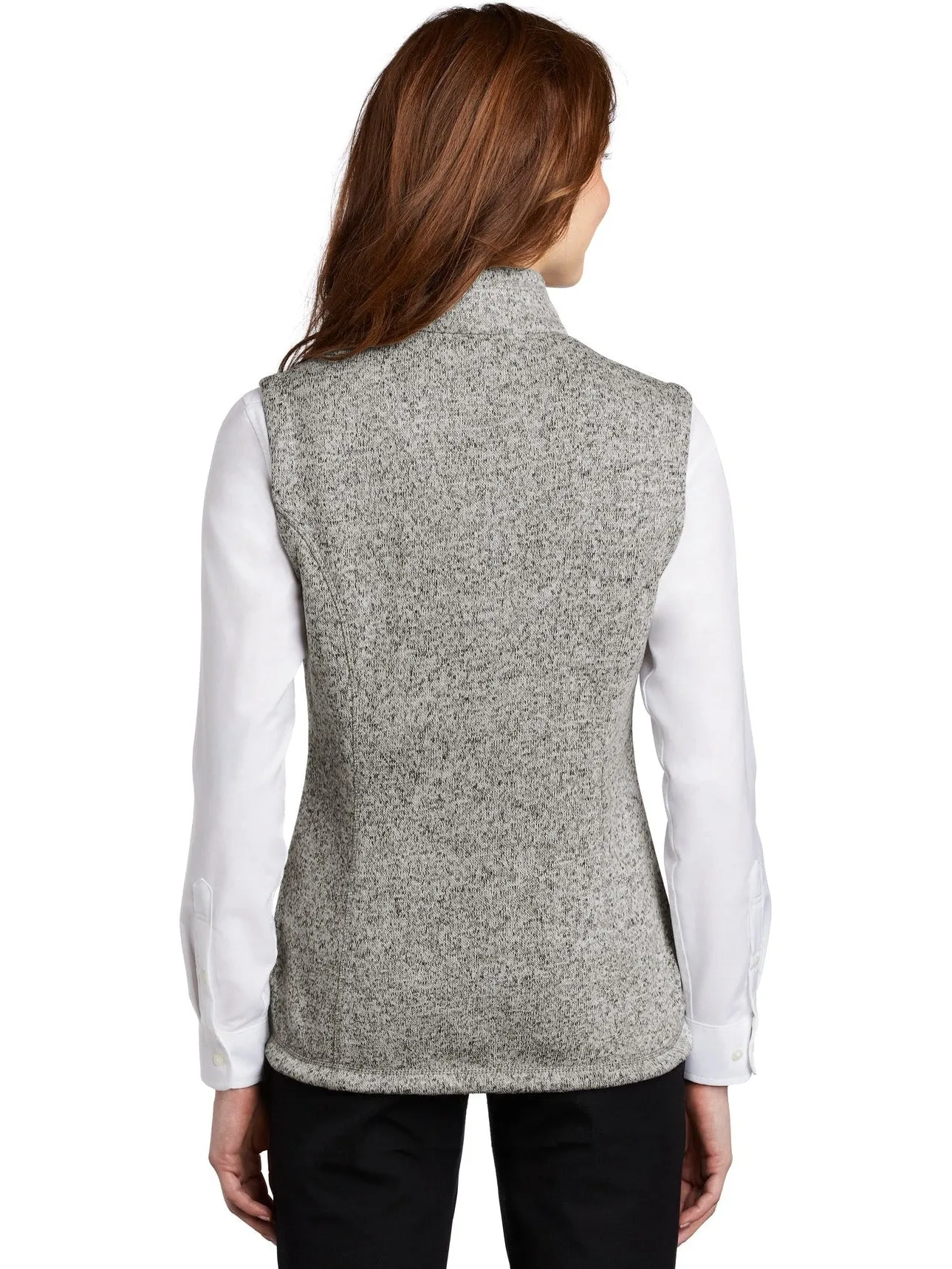 Port Authority Ladies Sweater Fleece Vest