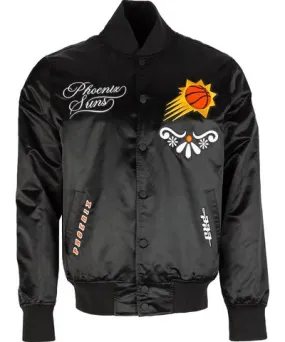 Pro Standard Suns Sugar Skull Satin Jacket -Mens