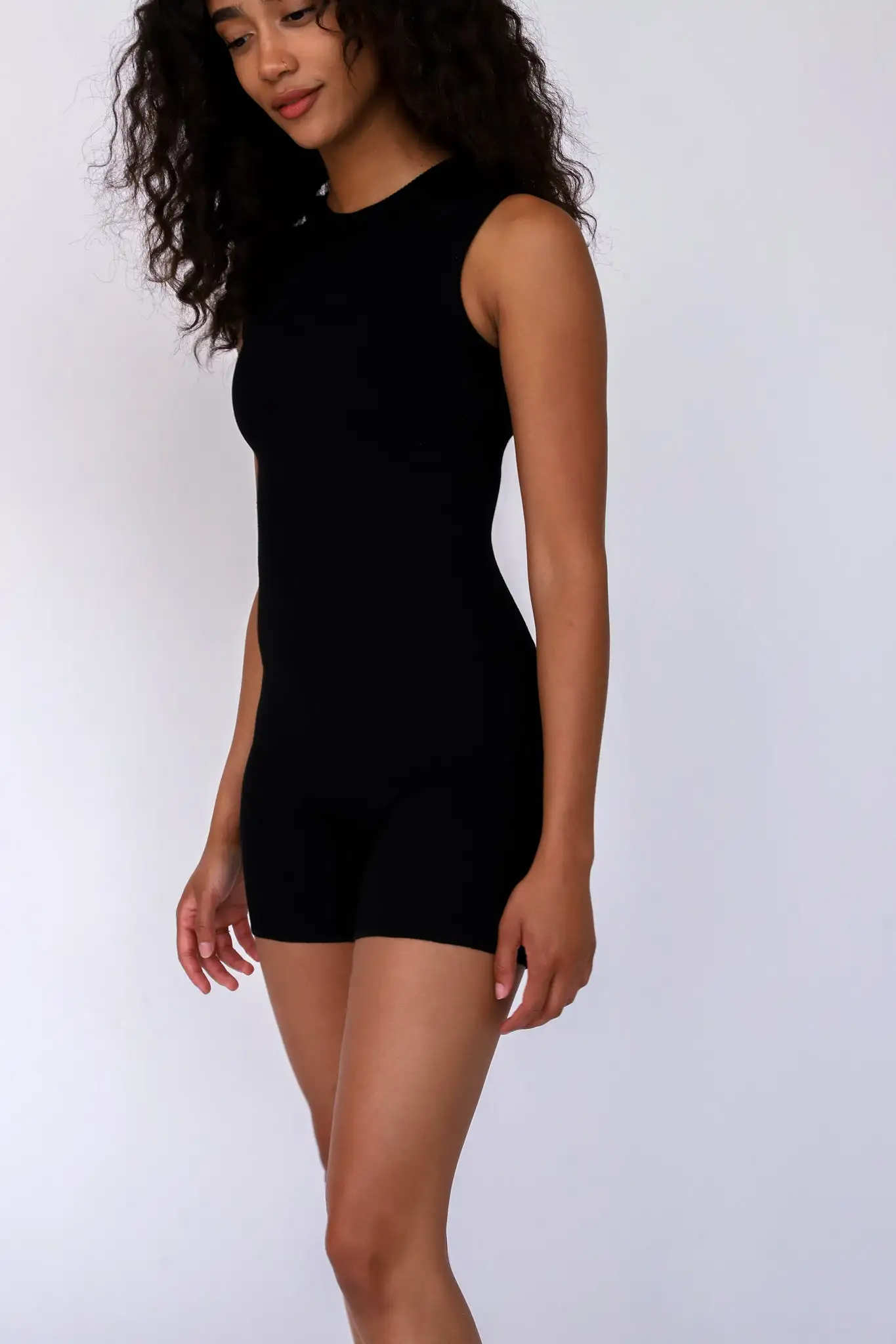 Ready To Chill Romper Black