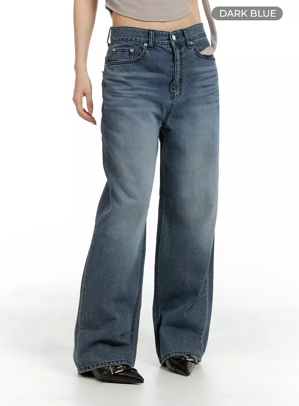 Recycled Wide Leg Jeans (UNISEX) CM420