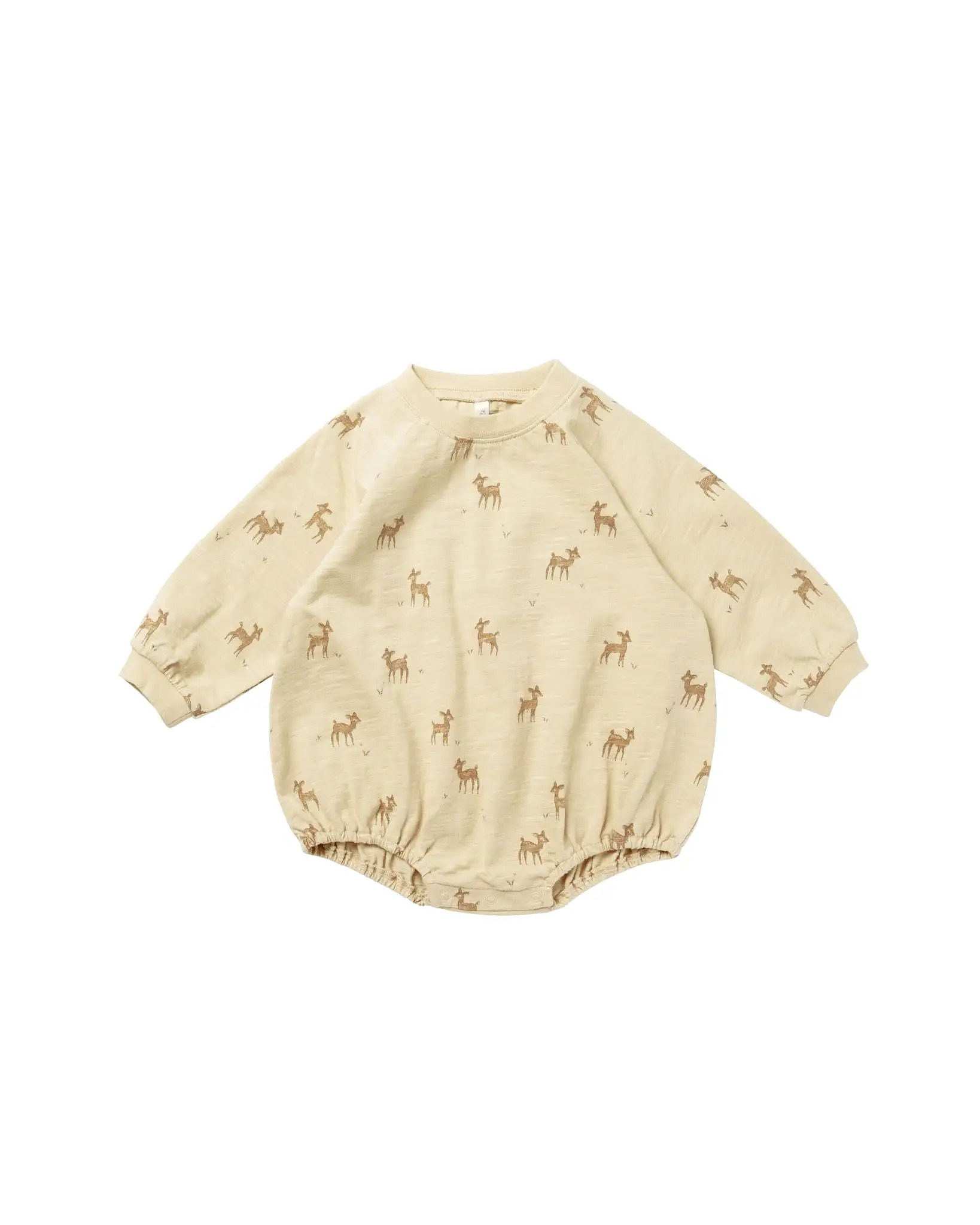 Rylee & Cru - Deer Crewneck Romper