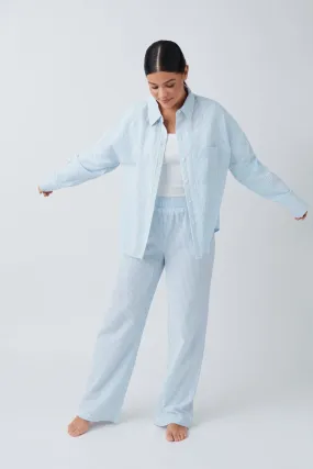 Seersucker pyjamas trousers