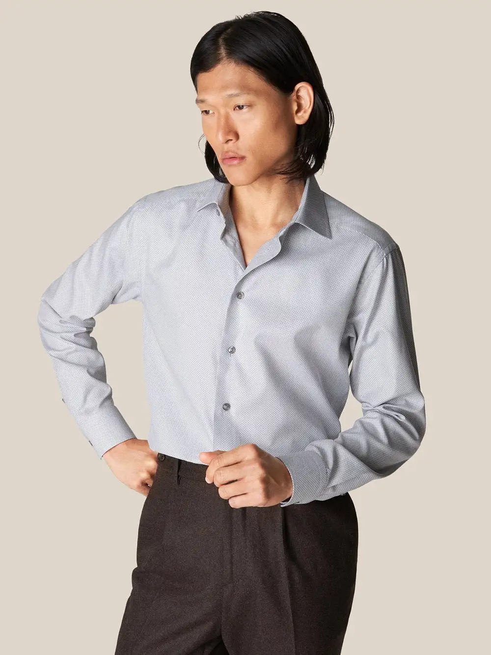 Slim Fit - Brocade Shirt