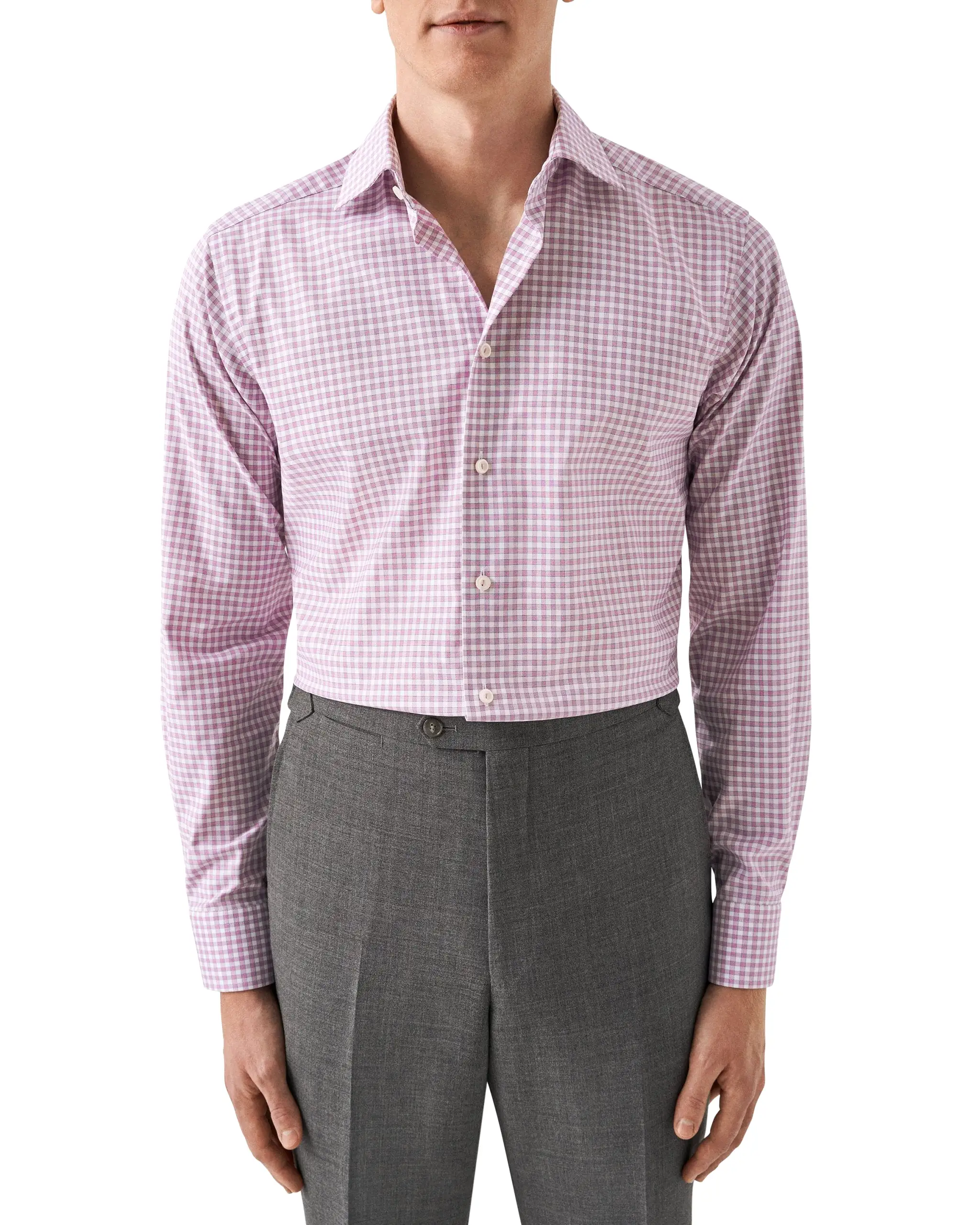 Slim Fit - Checked Twill Shirt