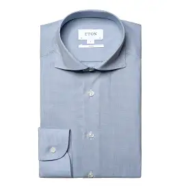 Slim Fit - Houndstooth Merino Wool Shirt