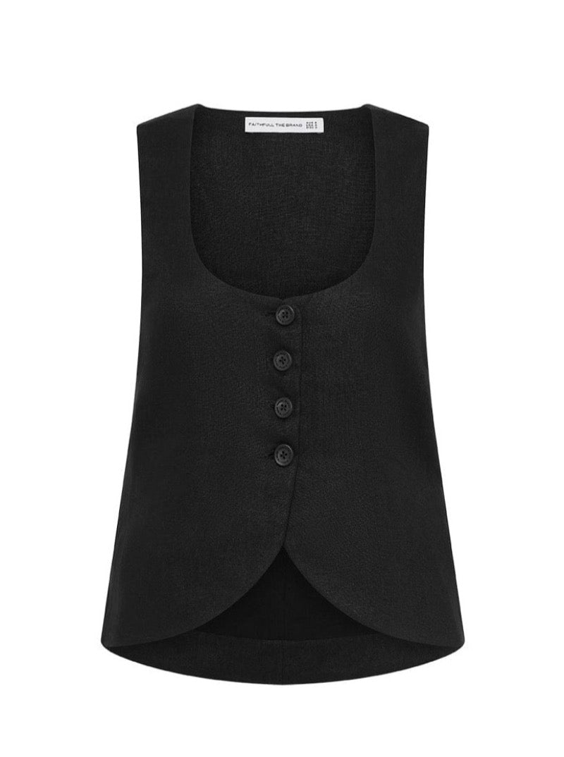 Stanze Vest Black