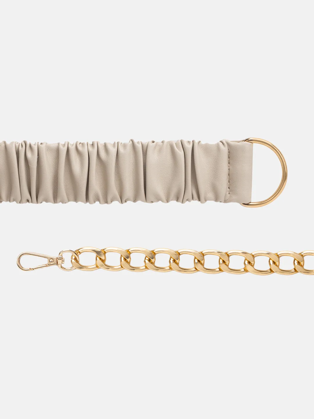 Stretchable Gold Chain Belt