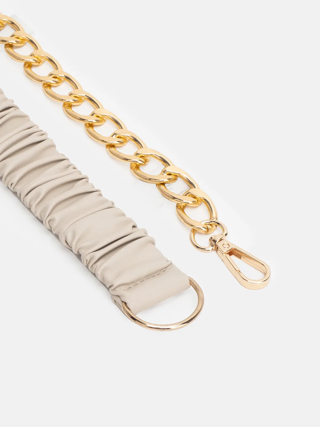 Stretchable Gold Chain Belt