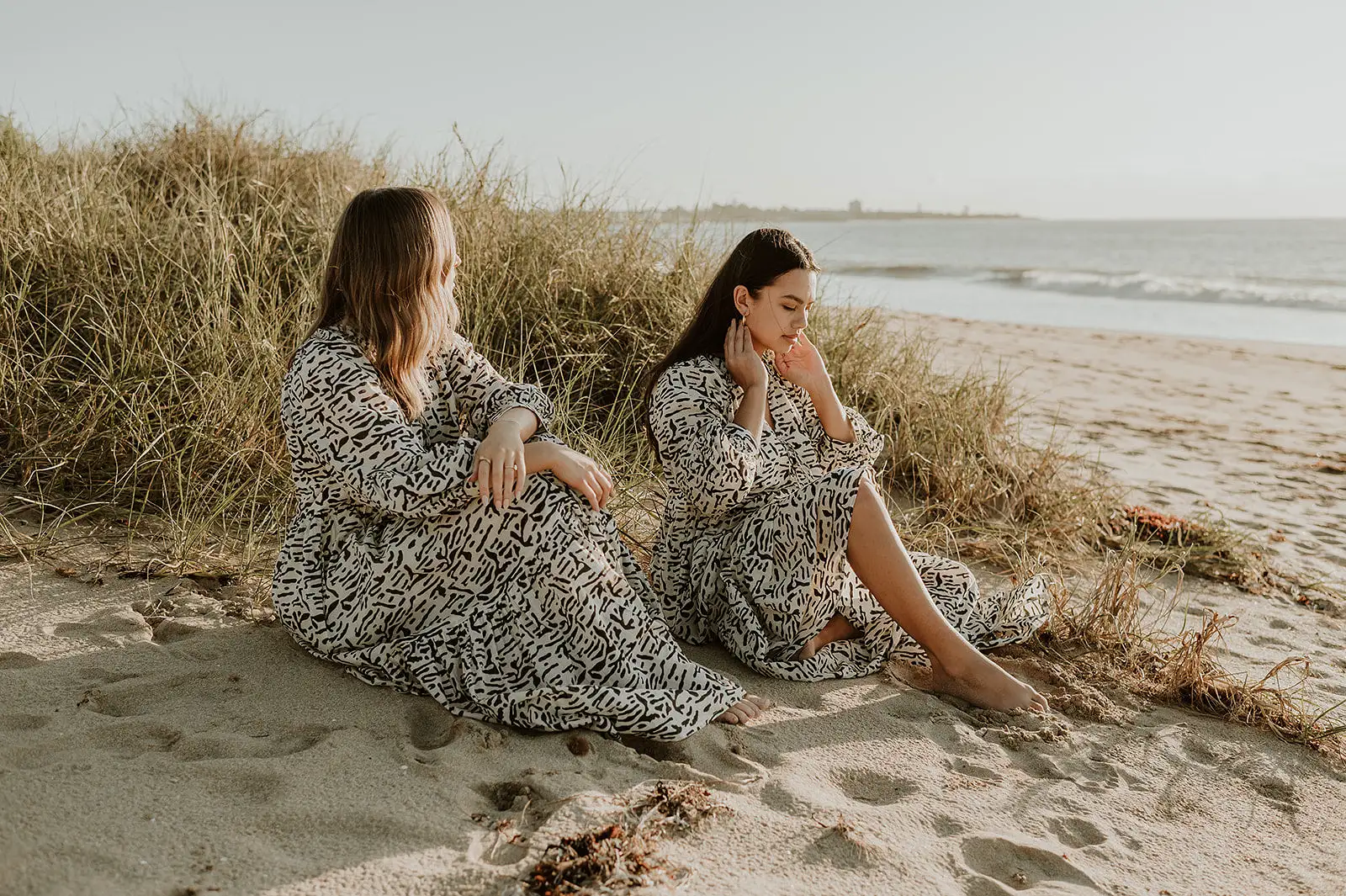 Sundar Block Printed Cotton Maxi Dress