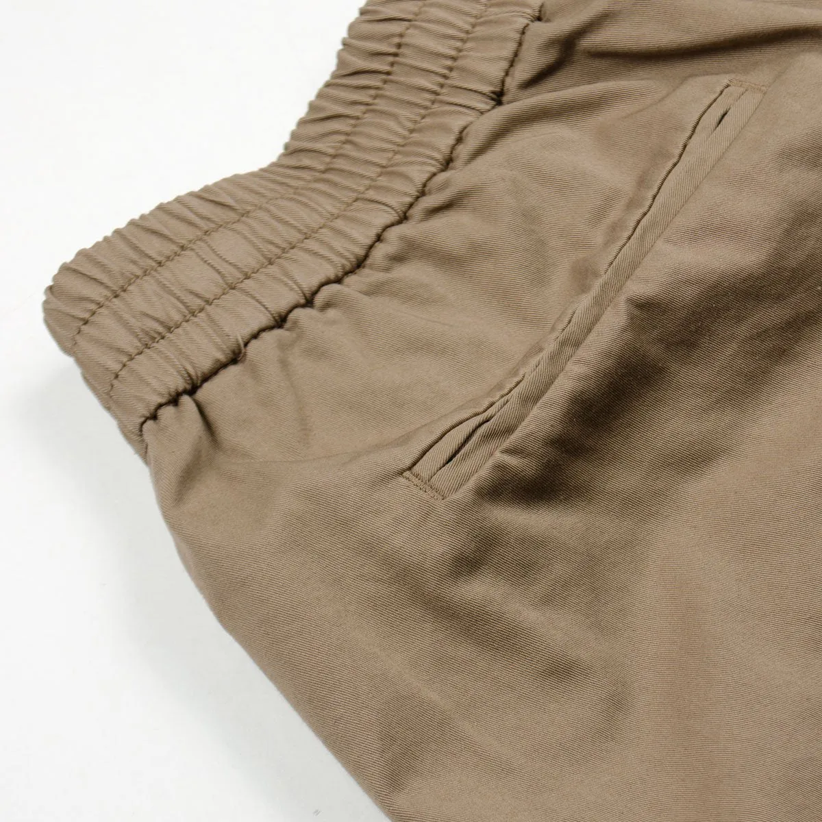 Sunspel - Drawstring Trouser - Dark Stone