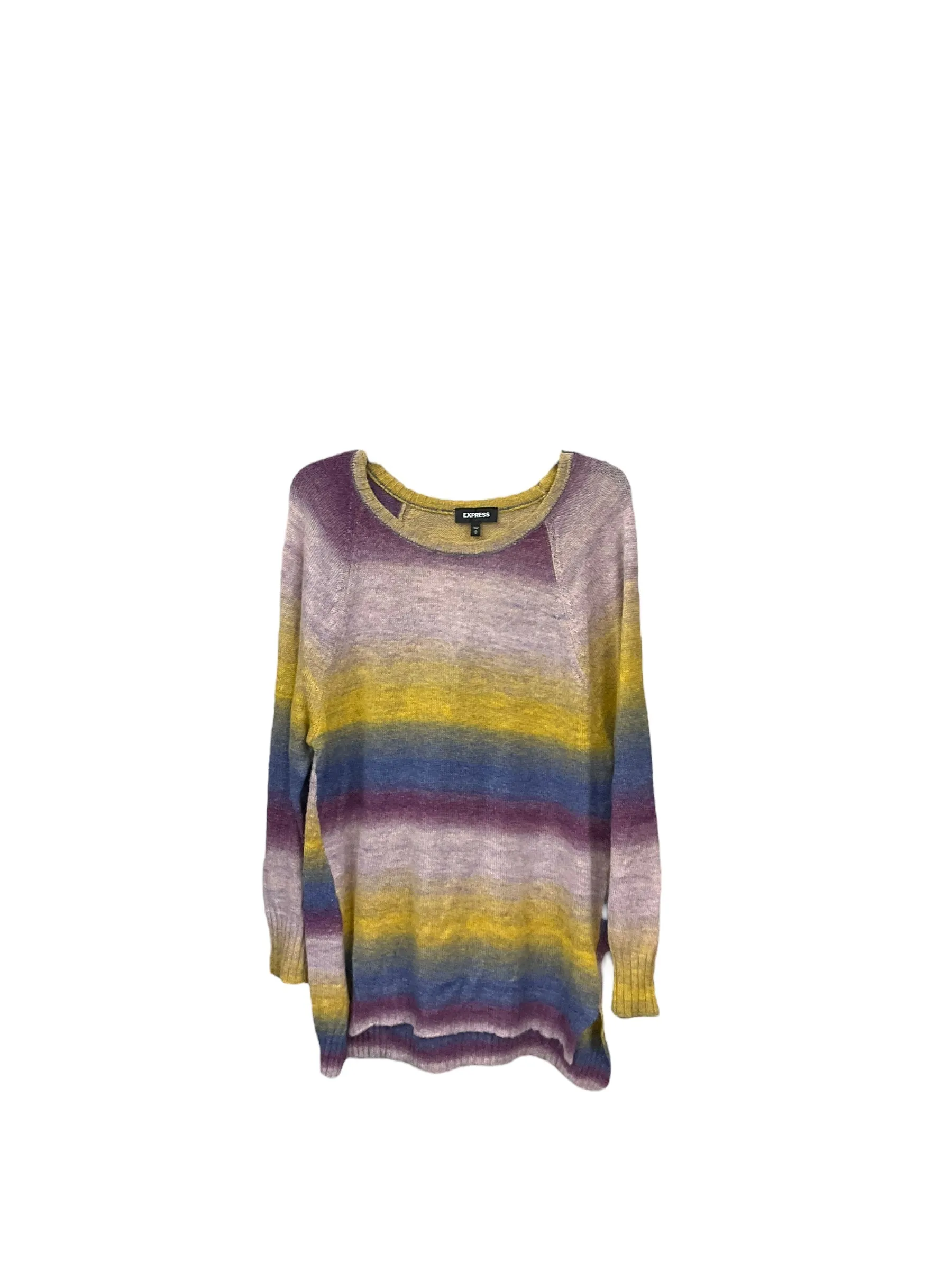 Sweater By Express In Multi-colored, Size: M