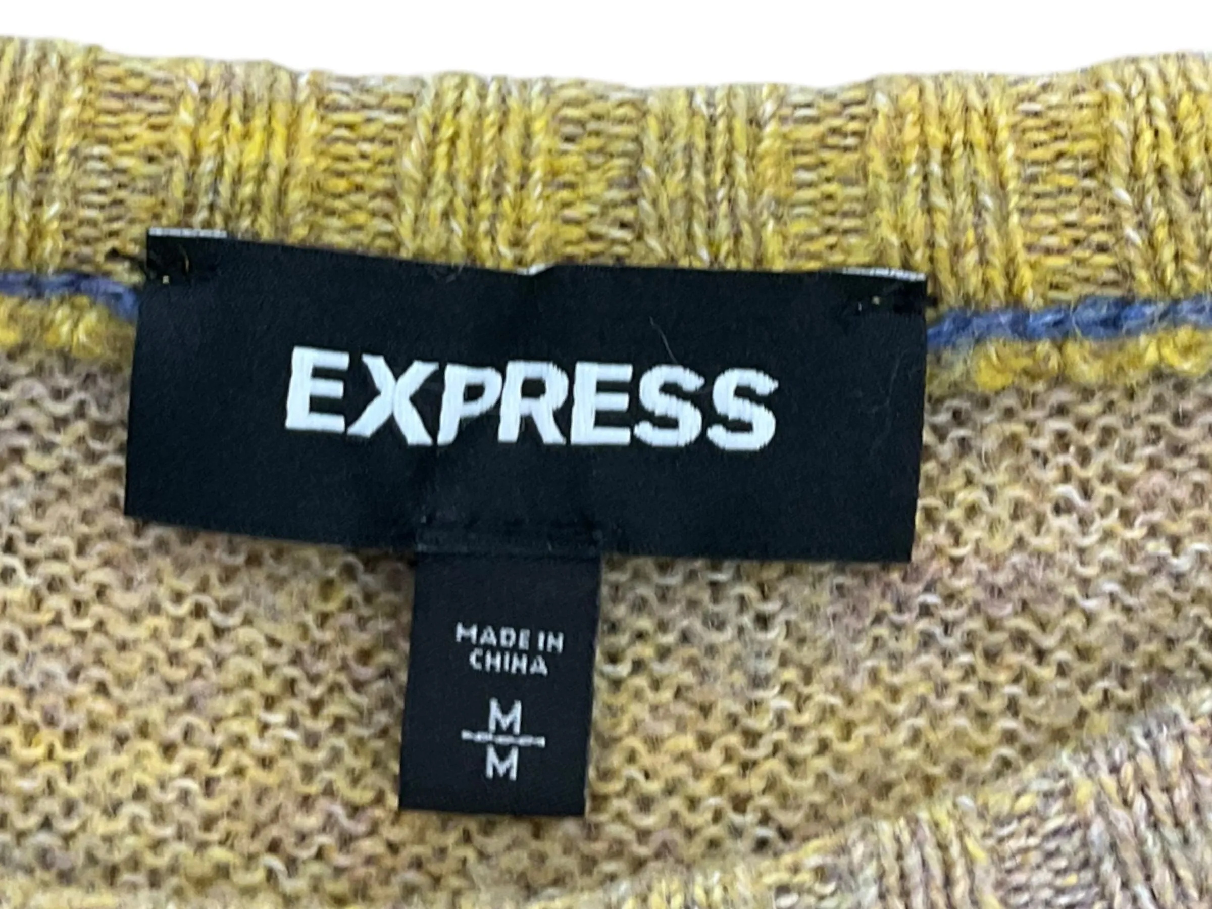 Sweater By Express In Multi-colored, Size: M