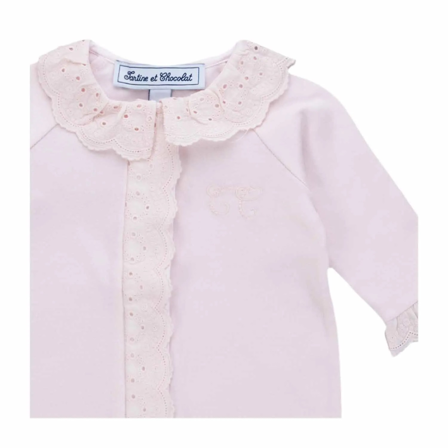 Tartine Et Chocolat Baby Girl Lace Romper