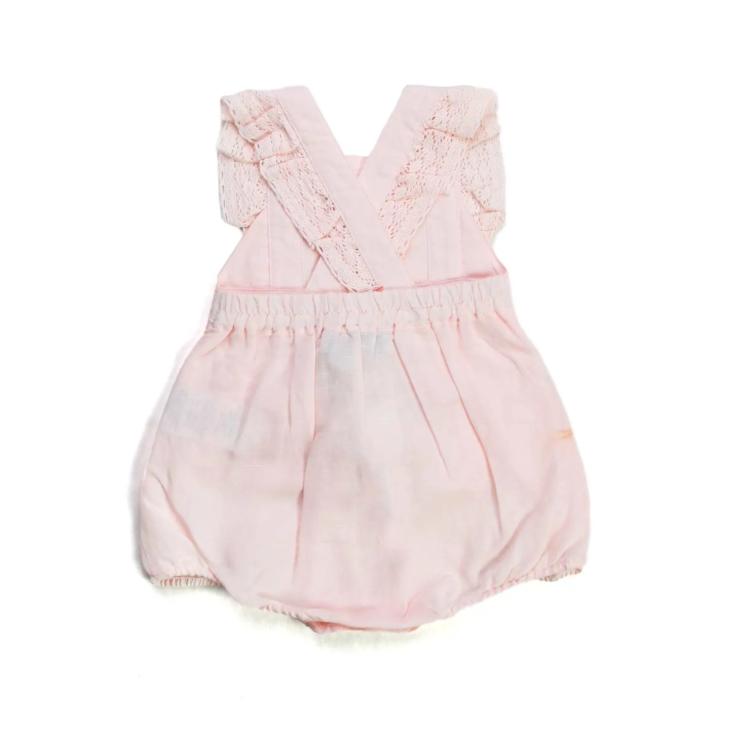 Tartine Et Chocolat Pink Romper For Baby Girl