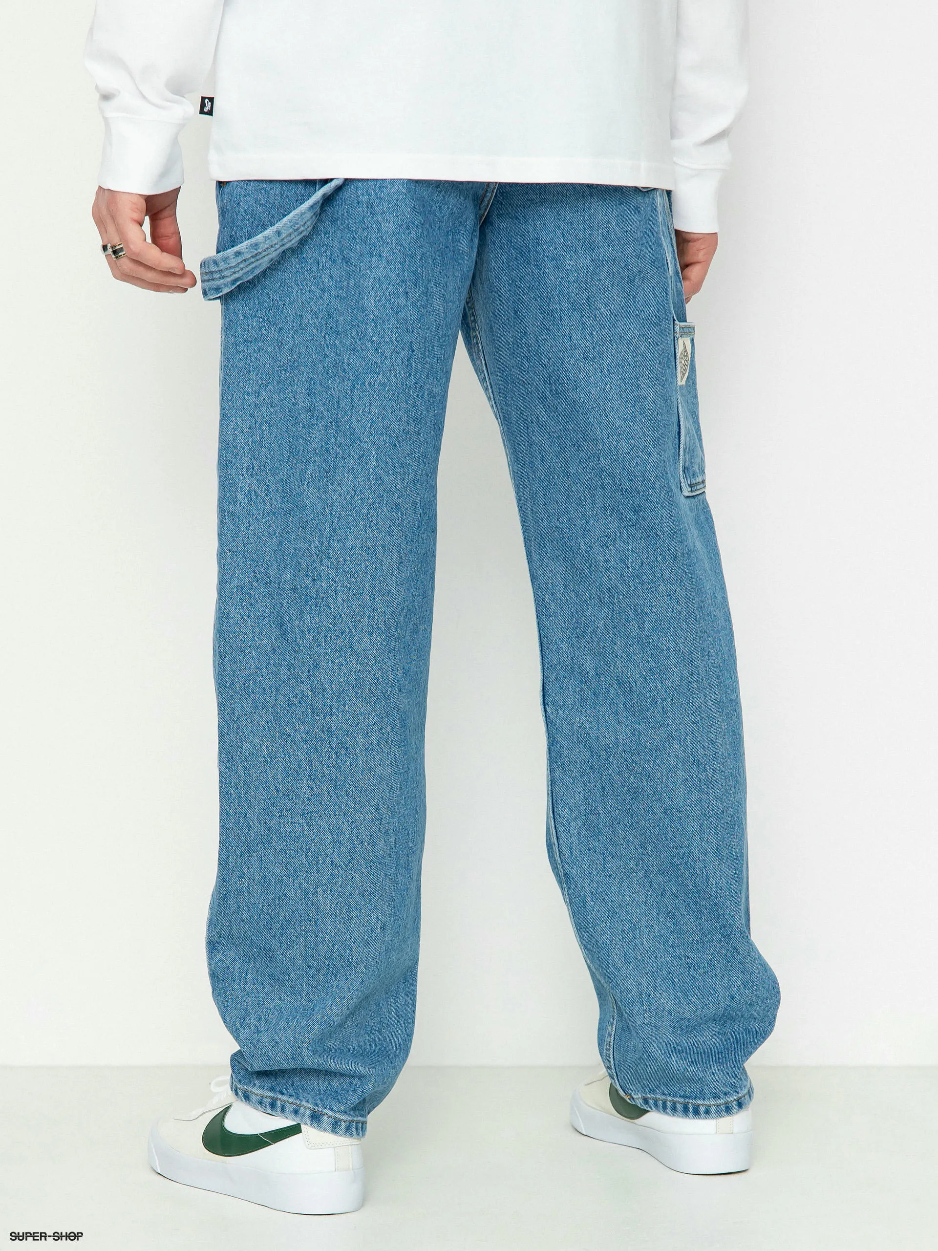 The National Skateboard Co Boreray Carpenter Jeans Pants (washed blue)