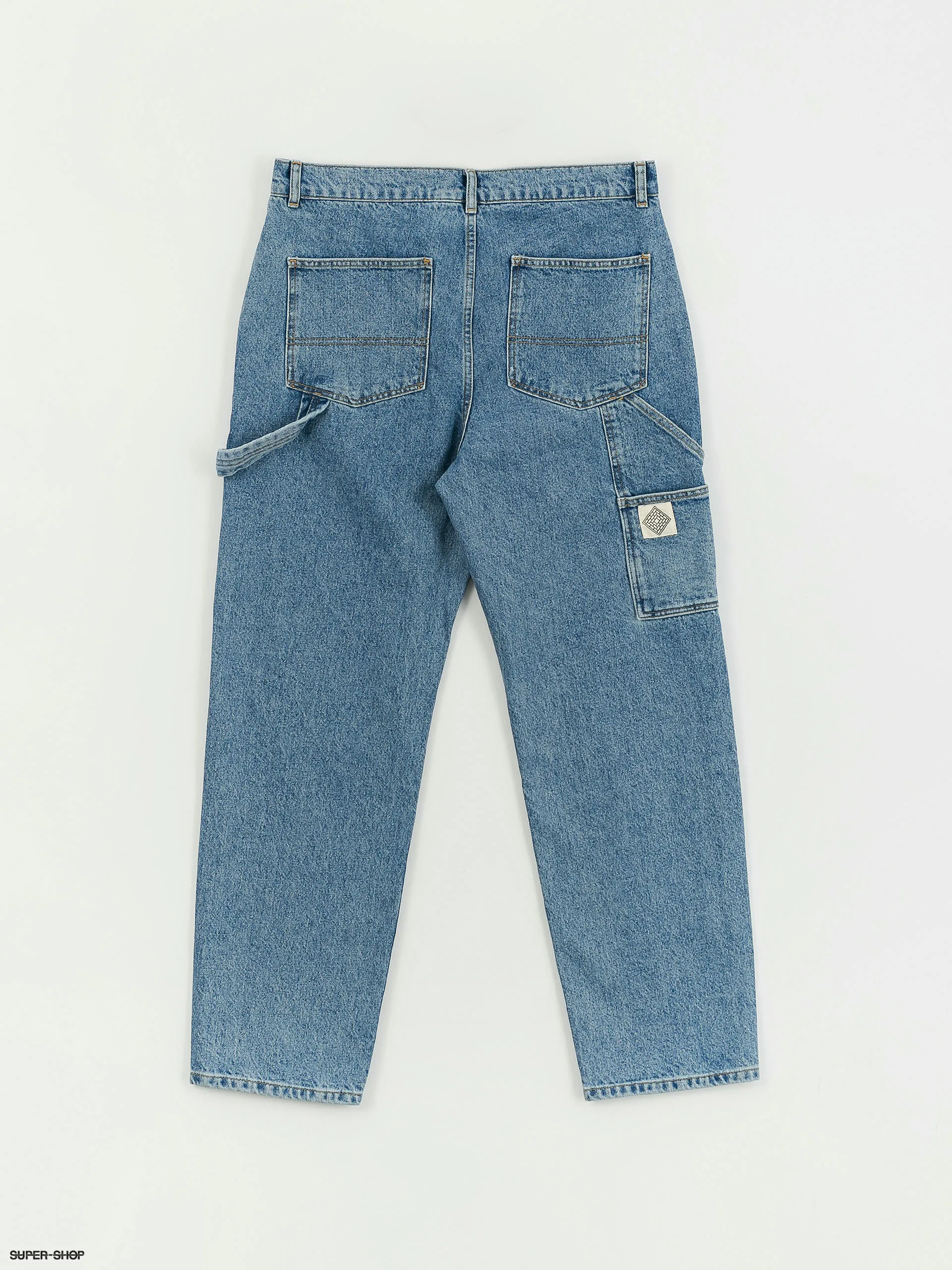 The National Skateboard Co Boreray Carpenter Jeans Pants (washed blue)