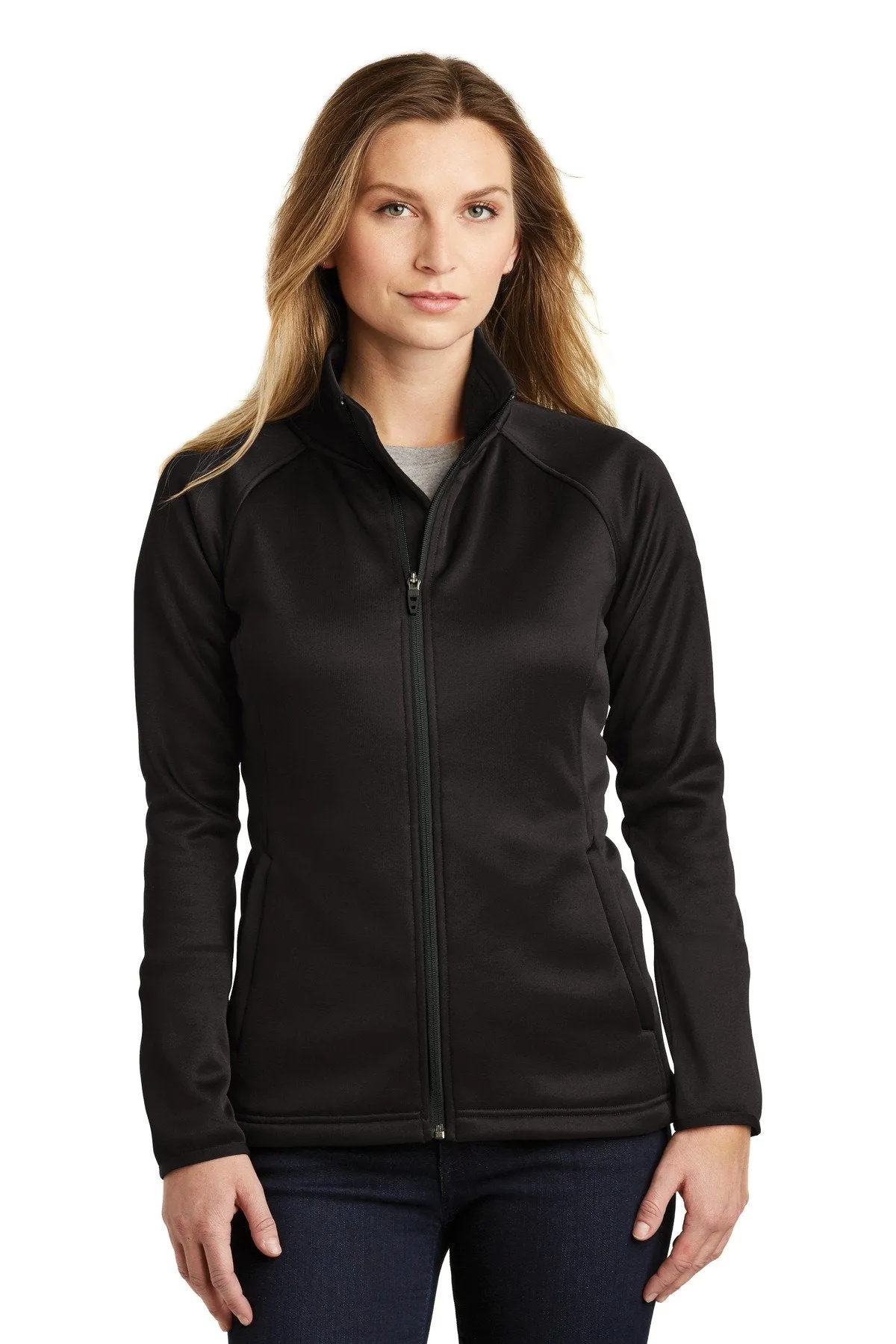 The North Face Ladies Canyon Flats Stretch Fleece Jacket NF0A3LHA TNF Black