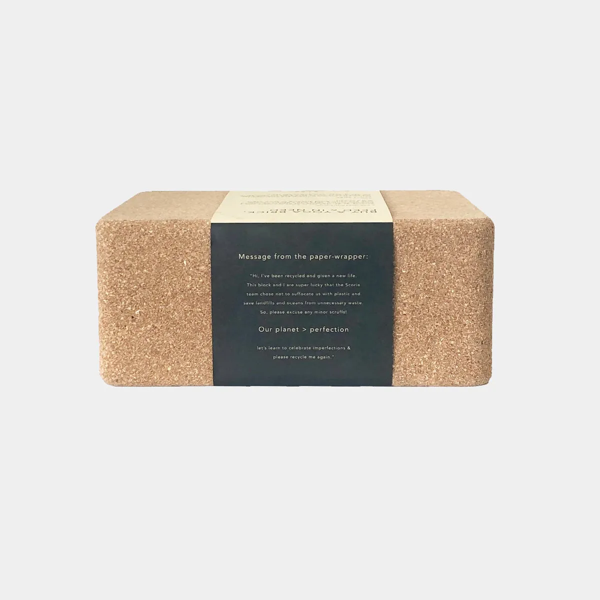 THE ORIGINAL CORK YOGA BLOCK