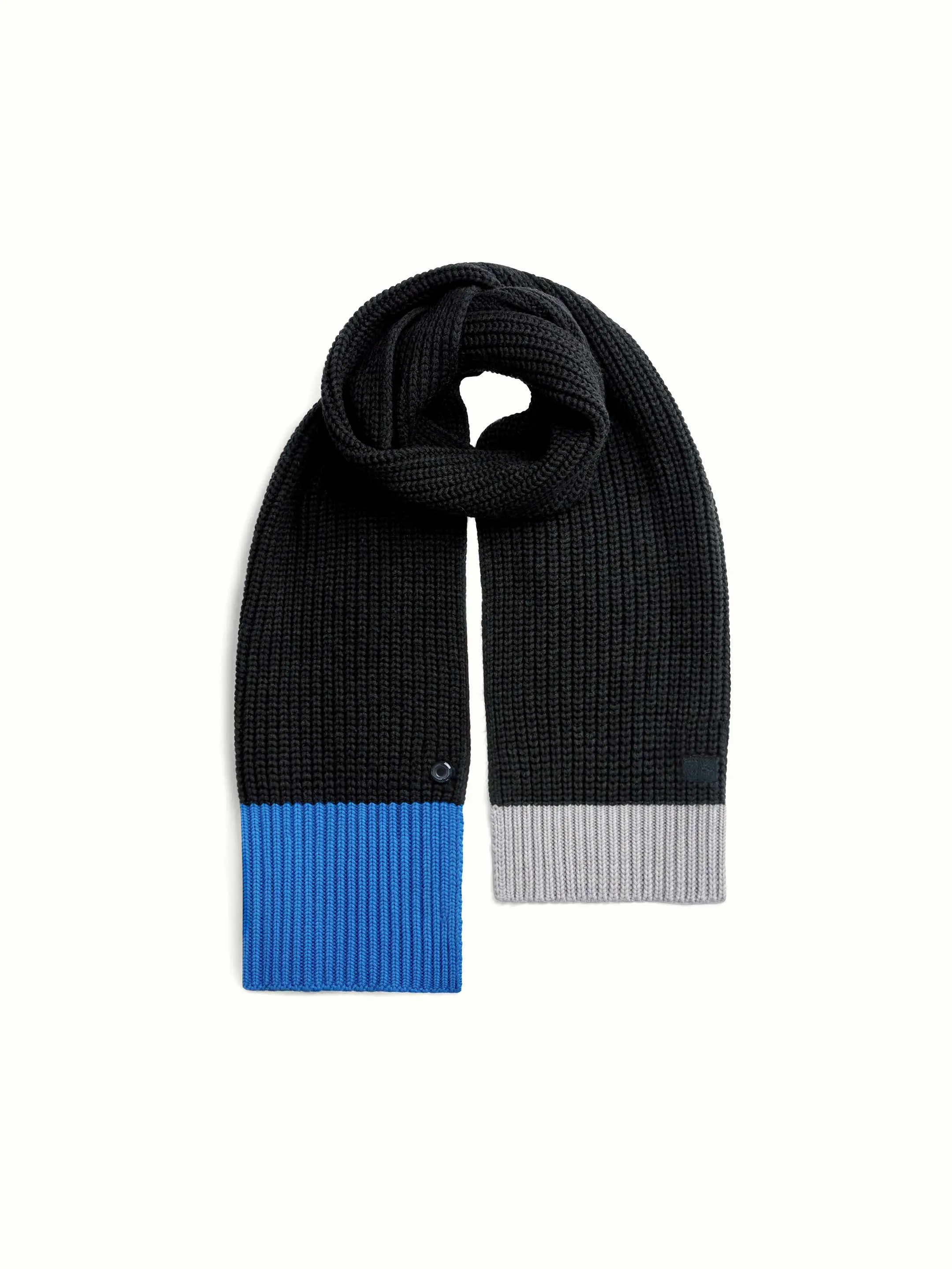 The Scarf - Anthracite Black Block