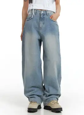 Wide Leg Baggy Jeans CM405