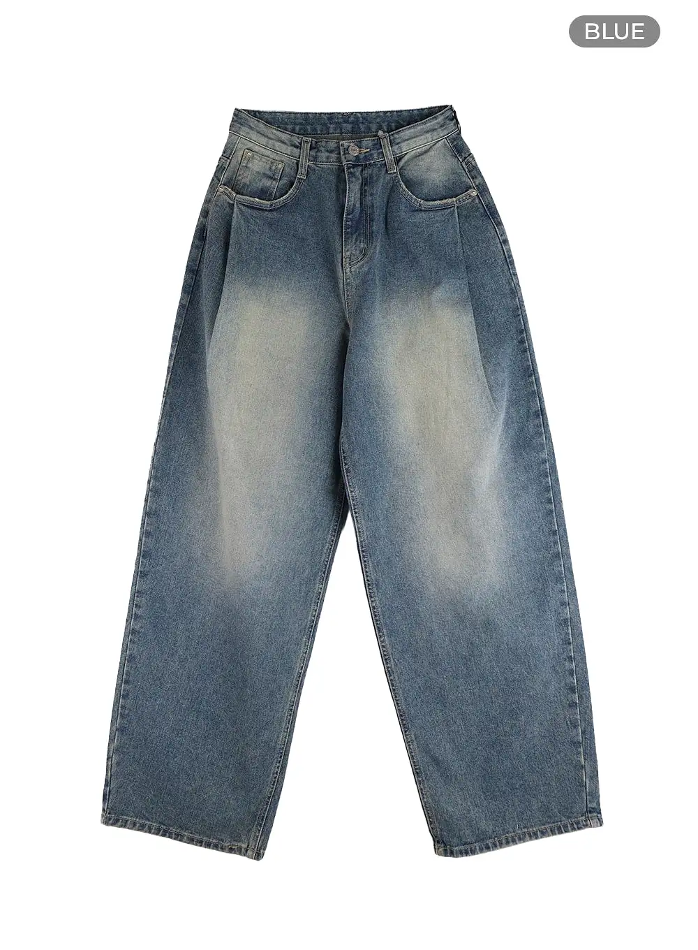 Wide Leg Baggy Jeans CM405