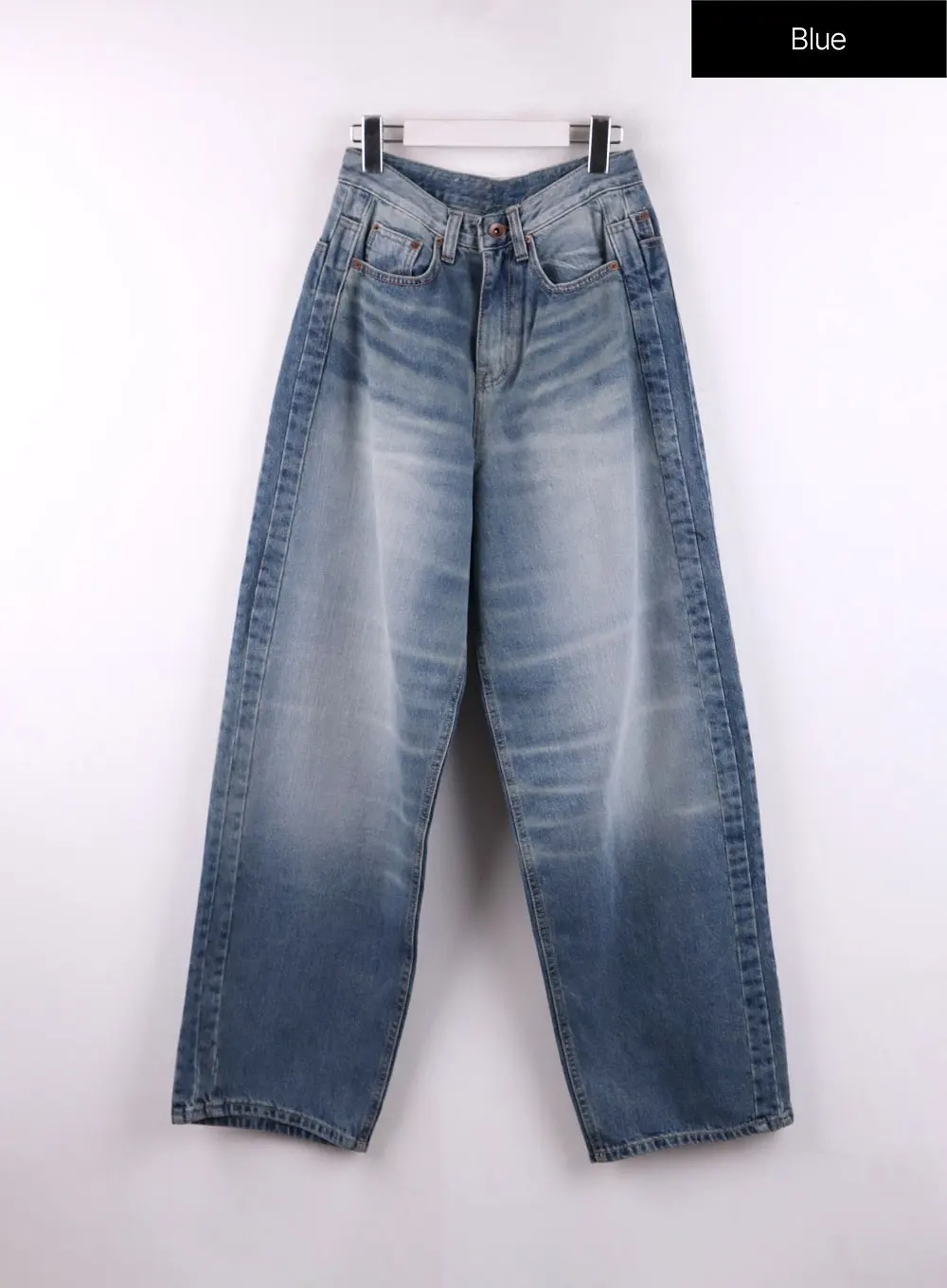 Wide Leg Denim Jeans CF406