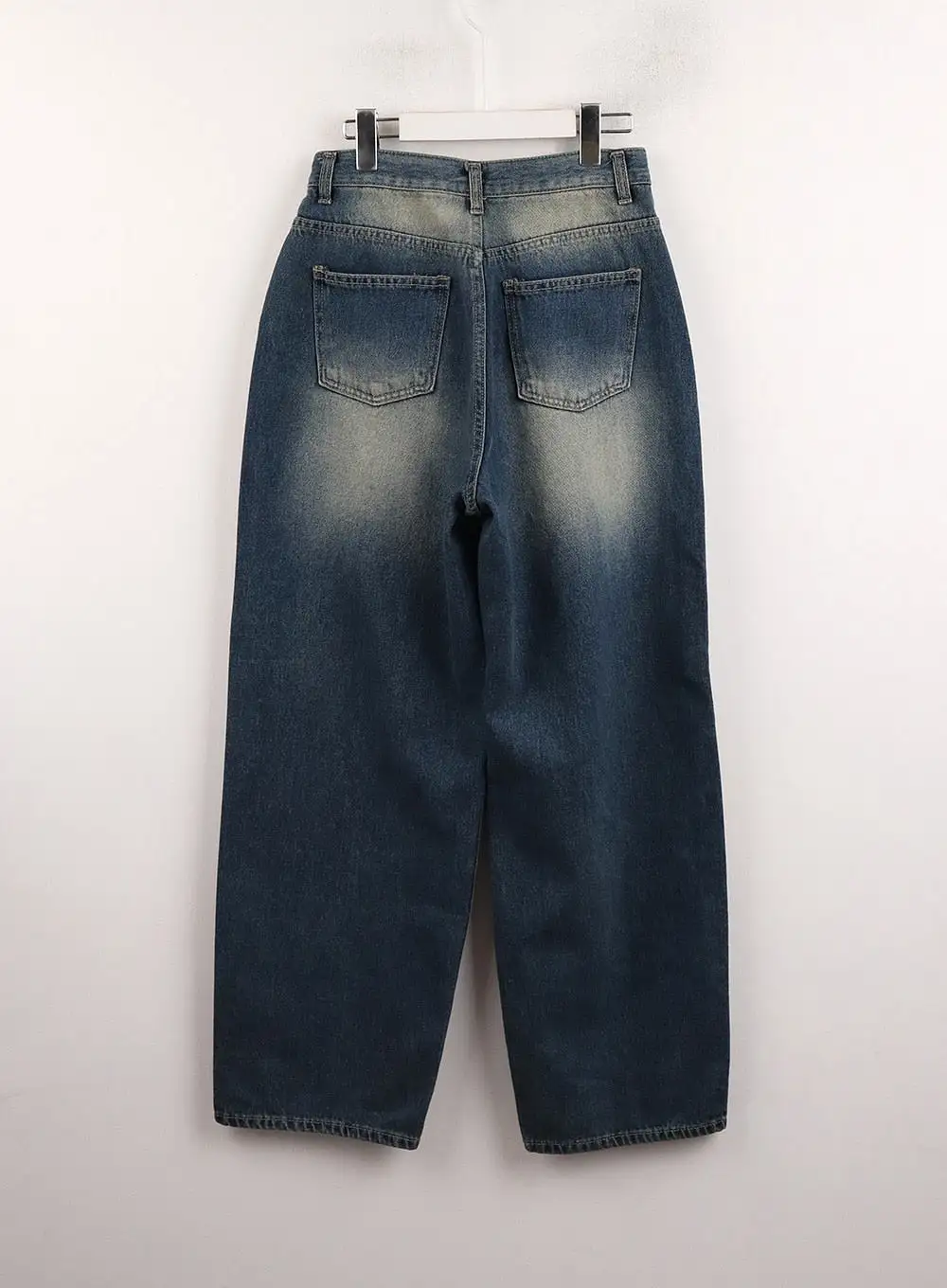 Wide Leg Denim Trousers CJ415