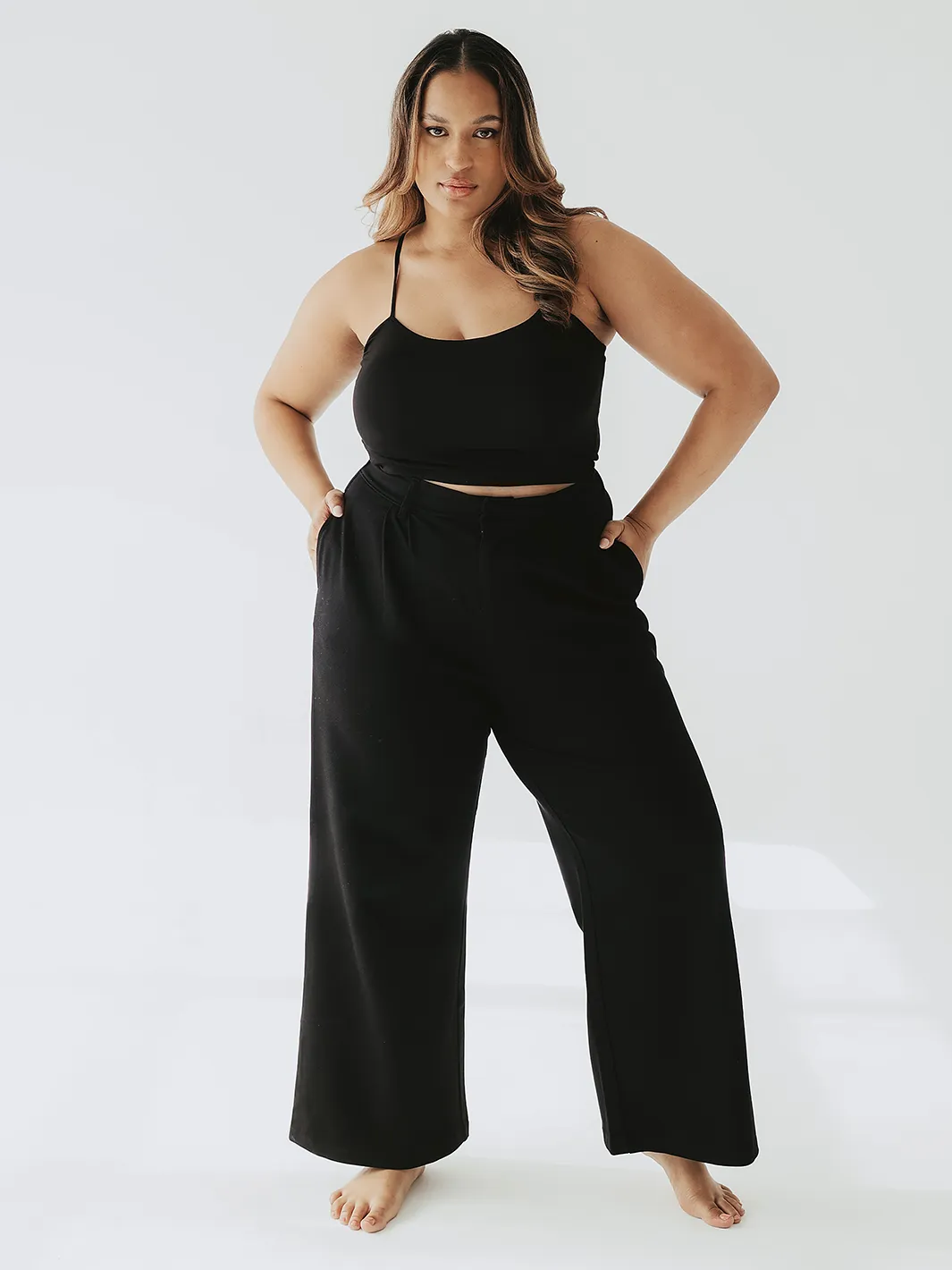 Wide Leg Trousers