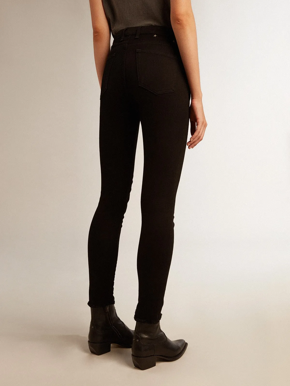 Women's black skinny jeans