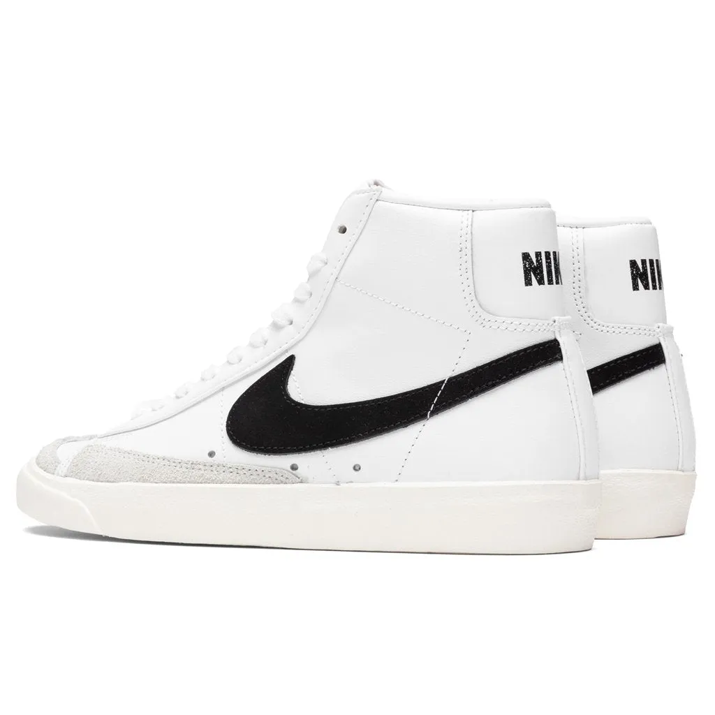 Women's Blazer Mid '77 - White/Black/Sail