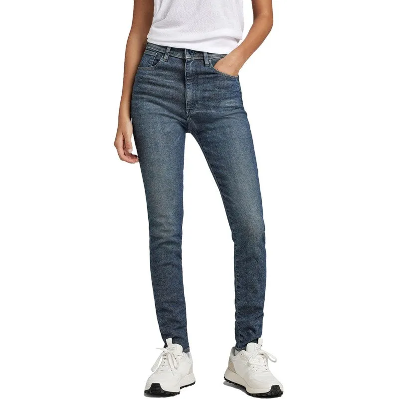 Women's Kafey Ultra High Skinny Jeans, Faded Blue