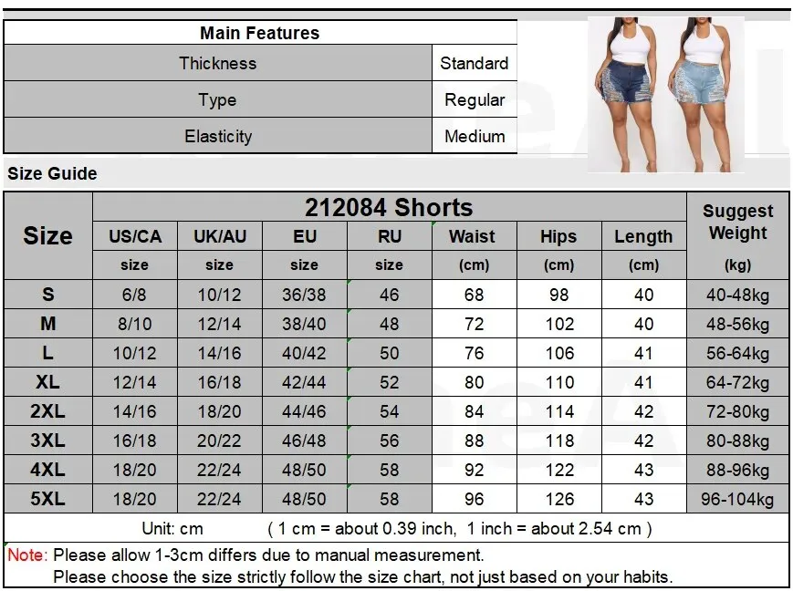 Women's Summer Sexy Ripped Hole Stretchy High Waist Skinny Shorts