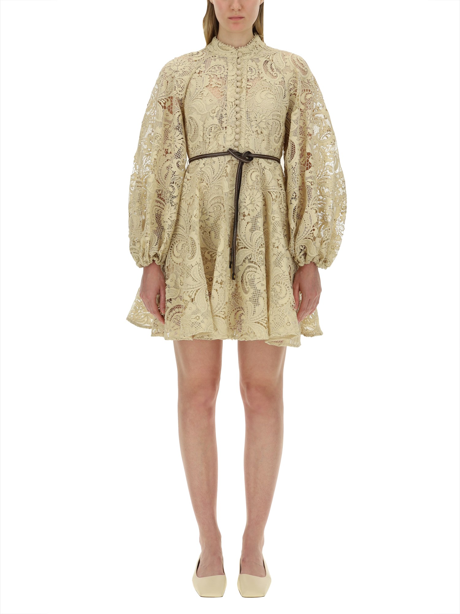 ZIMMERMANN    MINI DRESS WITH BELT