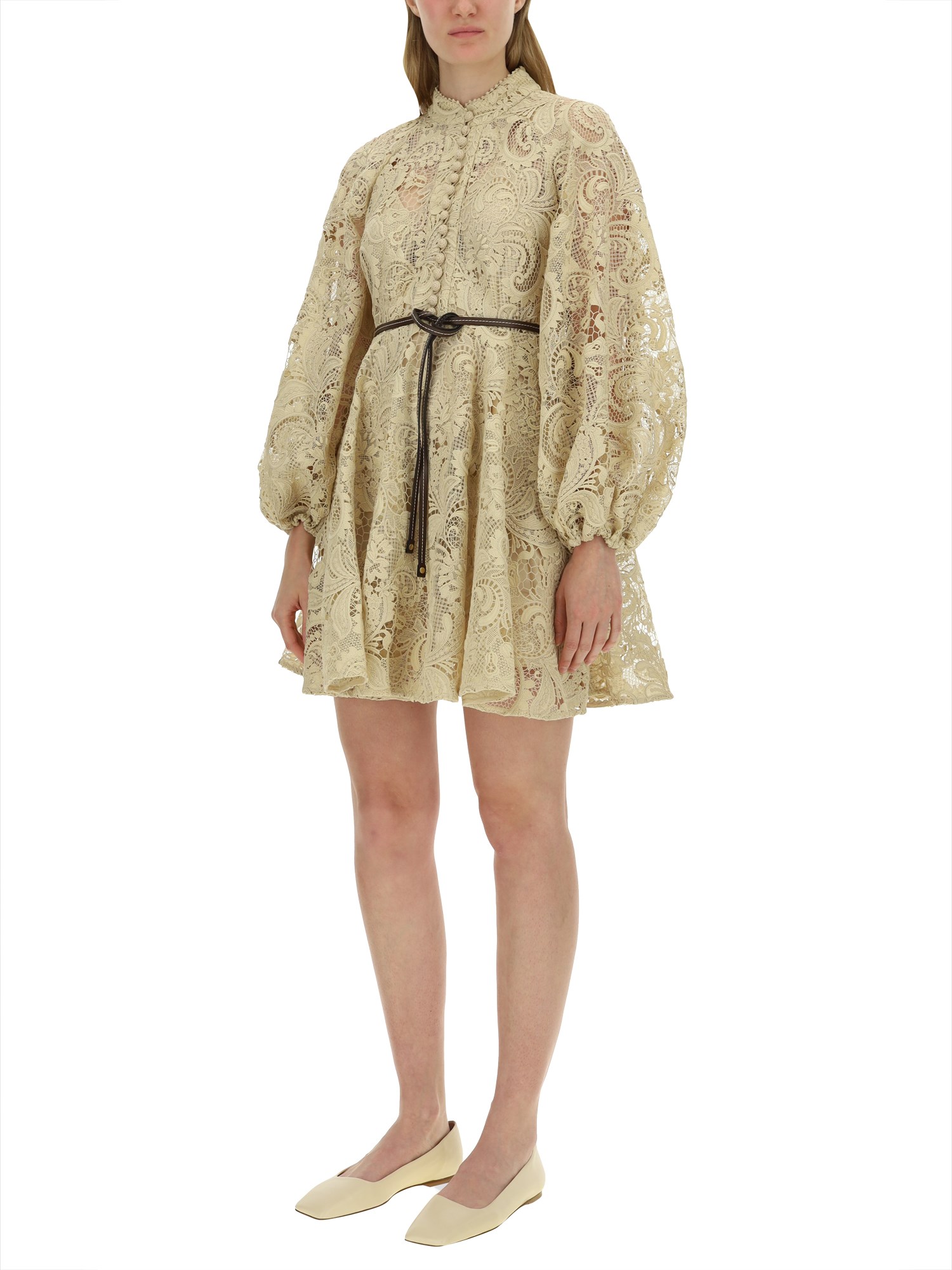 ZIMMERMANN    MINI DRESS WITH BELT